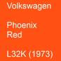 Preview: Volkswagen, Phoenix Red, L32K (1973).